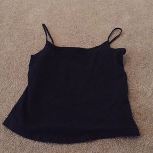 black tank top